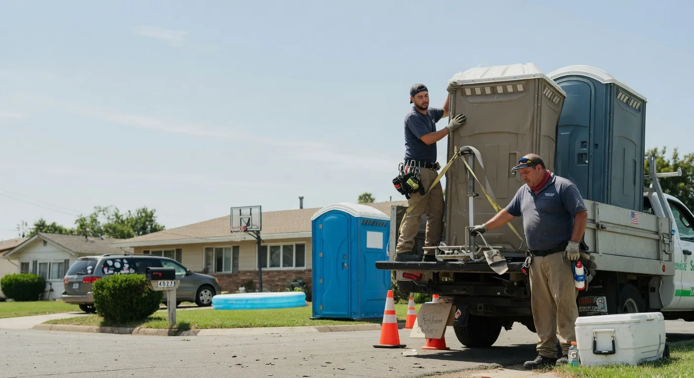 Porta Potty Rental in Deepwater, NJ near me